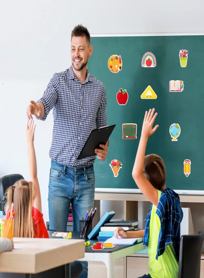 Xqumoi مجموعة دفاتر ملاحظات للمعلمين من Xqumoi، ٣٠ قطعة، بإجمالي ٦٠٠ ورقة، على شكل كتاب وقلم رصاص ومسطرة وسبورة، ذاتية اللصق، هدية تقدير للمعلمين، لوازم العودة إلى المدرسة، هدايا الحفلات، حشوات أكياس الهدايا - Image 4